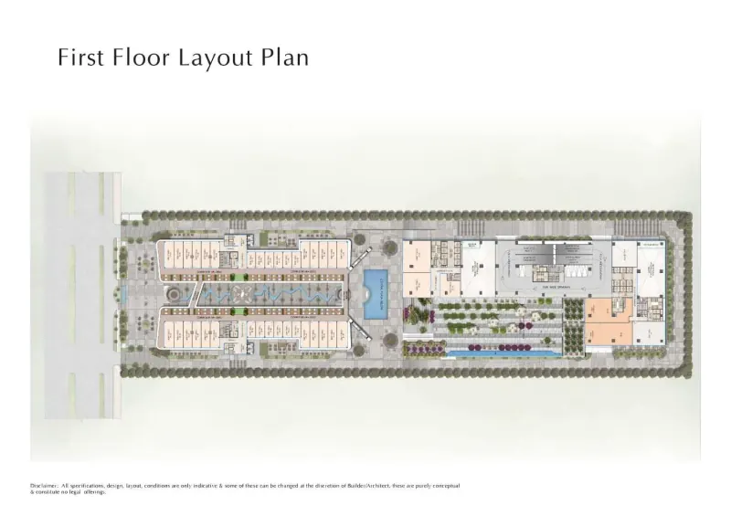 Exotica 132 first floor layout plan