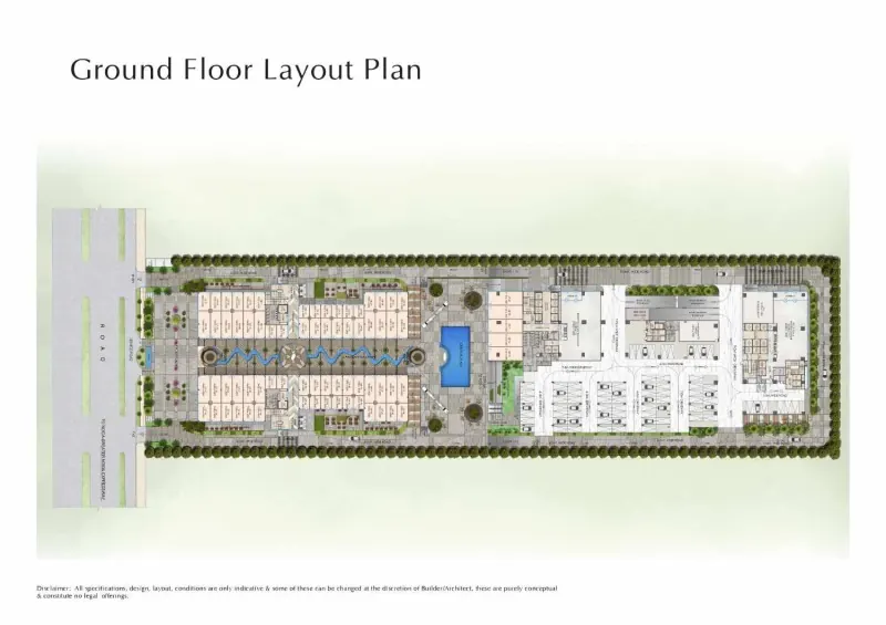 Exotica 132 ground floor layout plan